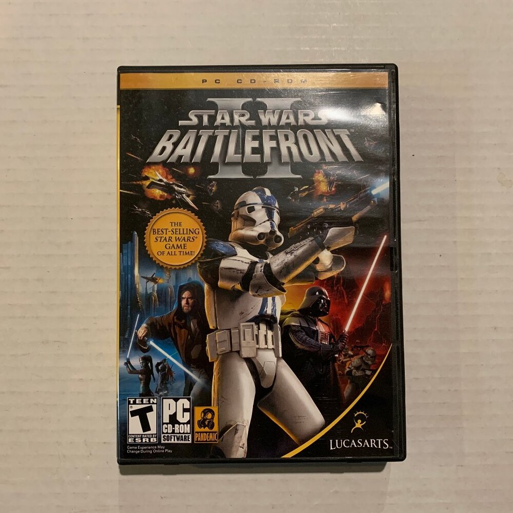Star Wars Battlefront II - PC CD-ROM Game, 2005